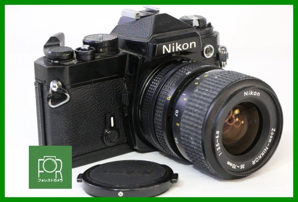【同梱歓迎】ジャンク■Nikon FE 3716426 / Ai-s Zoom-NIKKOR 35-70mm F3.3-4.5 5674154■AB1167