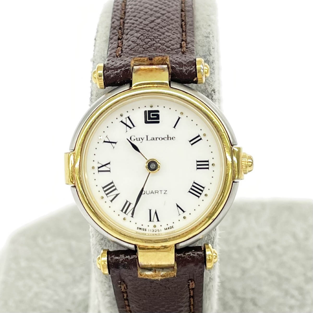 ◇Guy Laroche ギラロッシュ 腕時計 クォーツ◇ ゴールドカラー ◇Guy Laroche ギラロッシュ 腕時計 クォーツ◇ ゴールドカラー