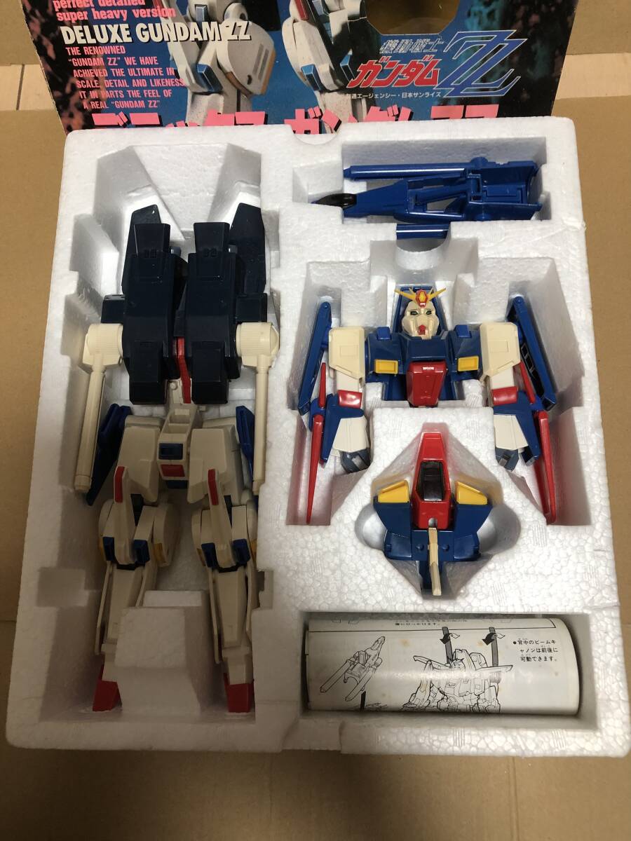 希少【40年前】1986年 当時物 デラックス ZZガンダム (ジュドー 希少【40年前】1986年 当時物 デラックス ZZガンダム (ジュドー