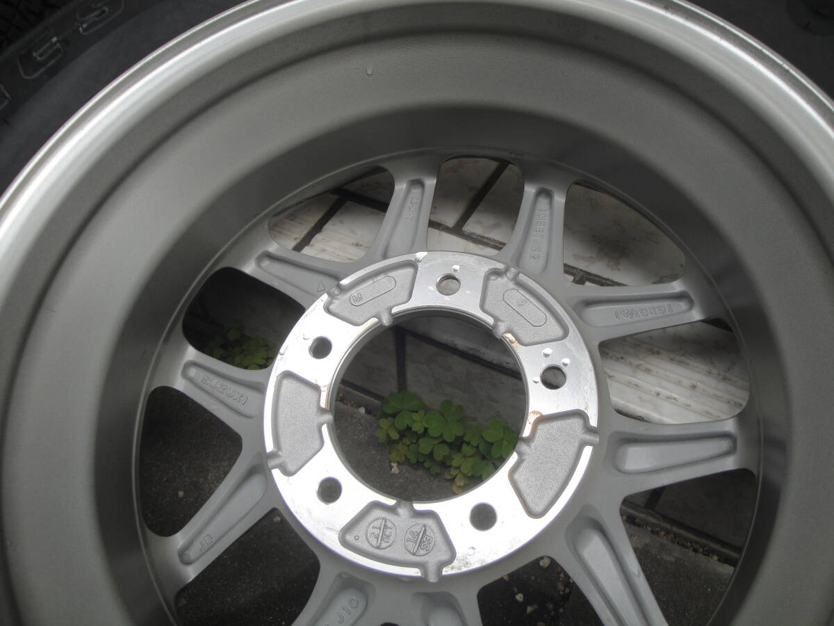 新品同様? スズキ ジムニー JB64W 純正ホイール ブリヂストン 新品同様? スズキ ジムニー JB64W 純正ホイール ブリヂストン