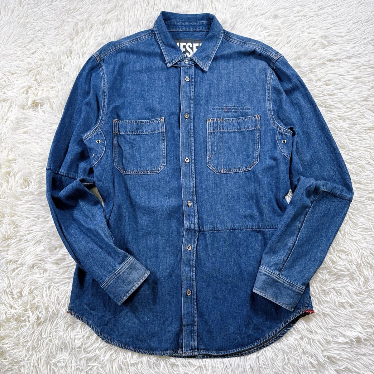 近年モデル 美品 XL相当○DIESEL ディーゼル デニムジャケット 近年モデル 美品 XL相当○DIESEL ディーゼル デニムジャケット