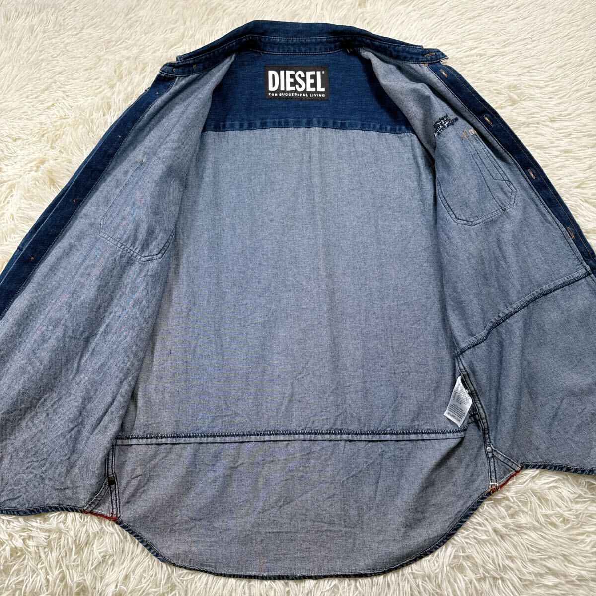 近年モデル 美品 XL相当○DIESEL ディーゼル デニムジャケット 近年モデル 美品 XL相当○DIESEL ディーゼル デニムジャケット