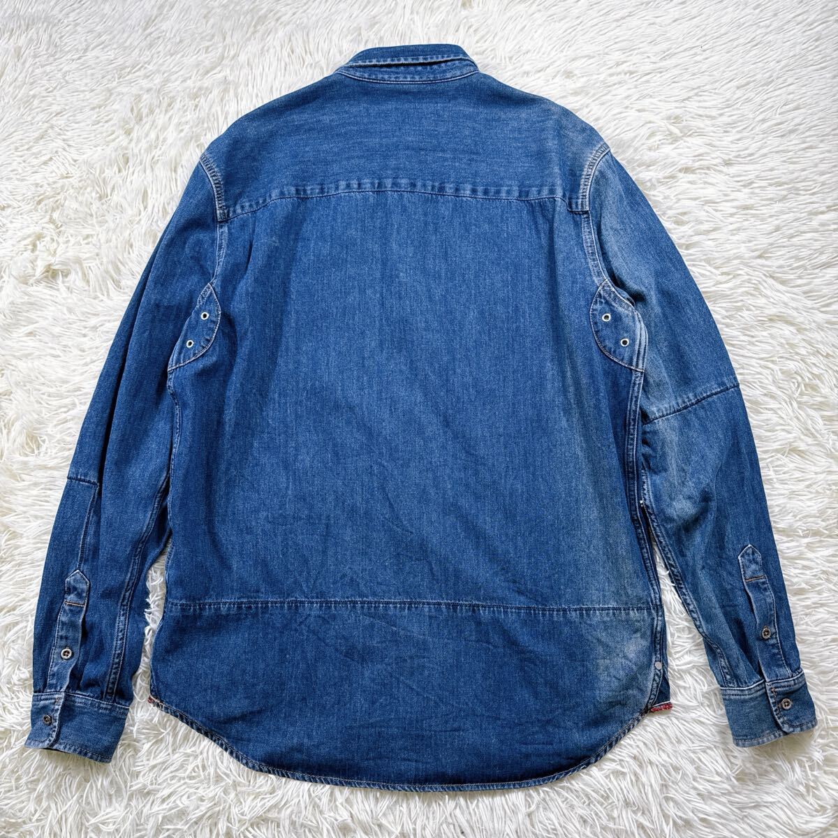 近年モデル 美品 XL相当○DIESEL ディーゼル デニムジャケット 近年モデル 美品 XL相当○DIESEL ディーゼル デニムジャケット