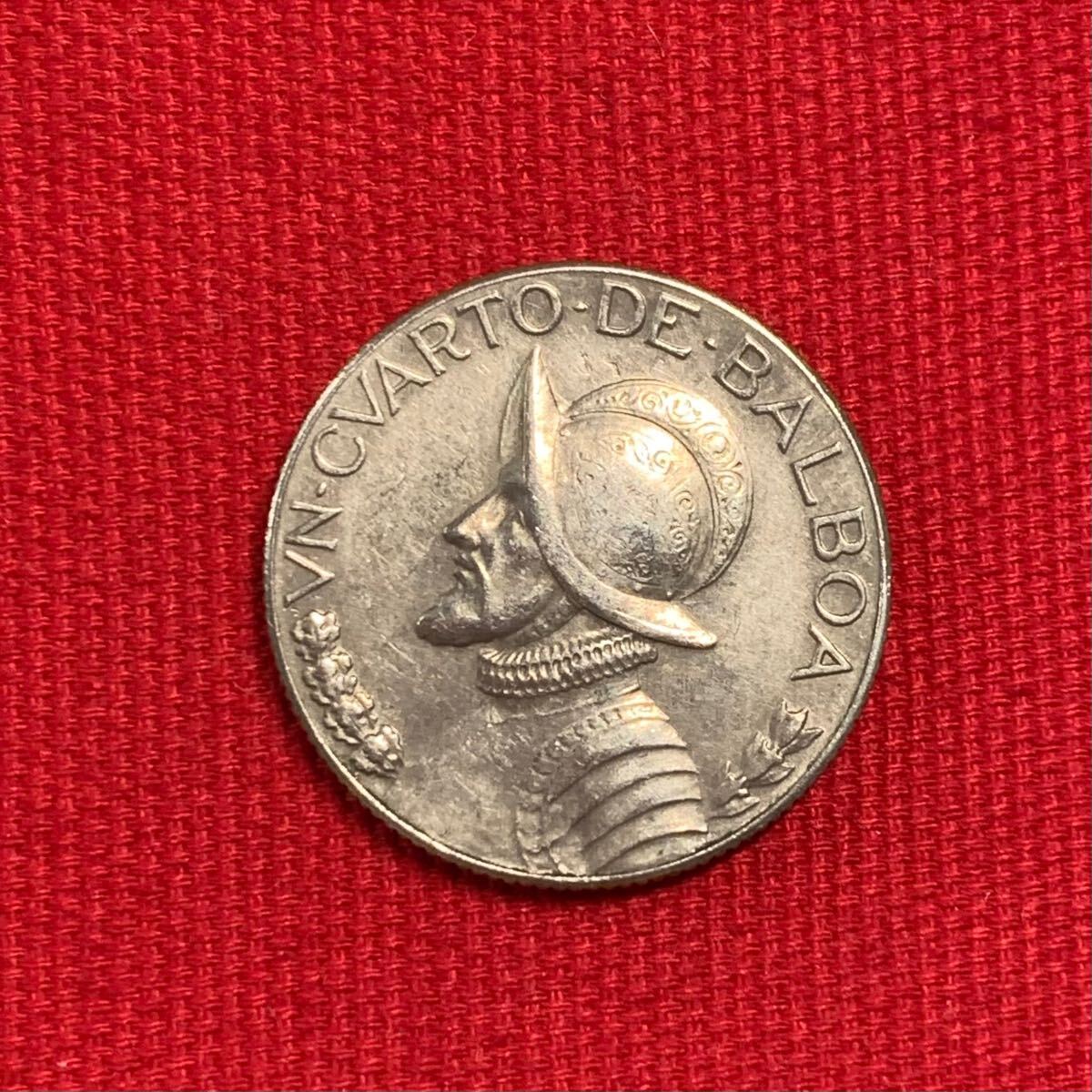 5.74g 外国銀貨 パナマ 1/2バルボア銀貨 1966年 シルバーコイン 5.74g 外国銀貨 パナマ 1/2バルボア銀貨 1966年 シルバーコイン