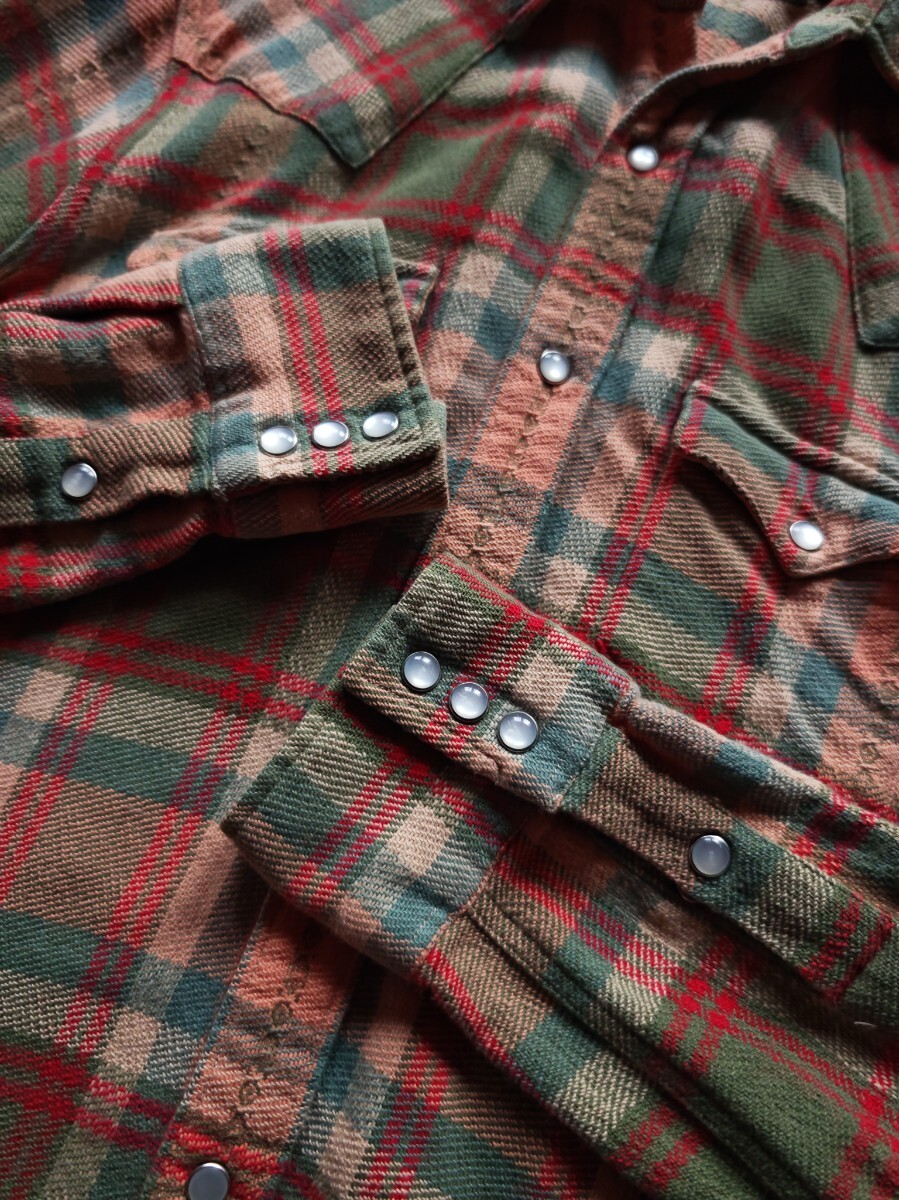名作 RRL CHECK WESTERN SHIRTS ウエスタンシャツ ネイティブ 名作 RRL CHECK WESTERN SHIRTS ウエスタンシャツ ネイティブ