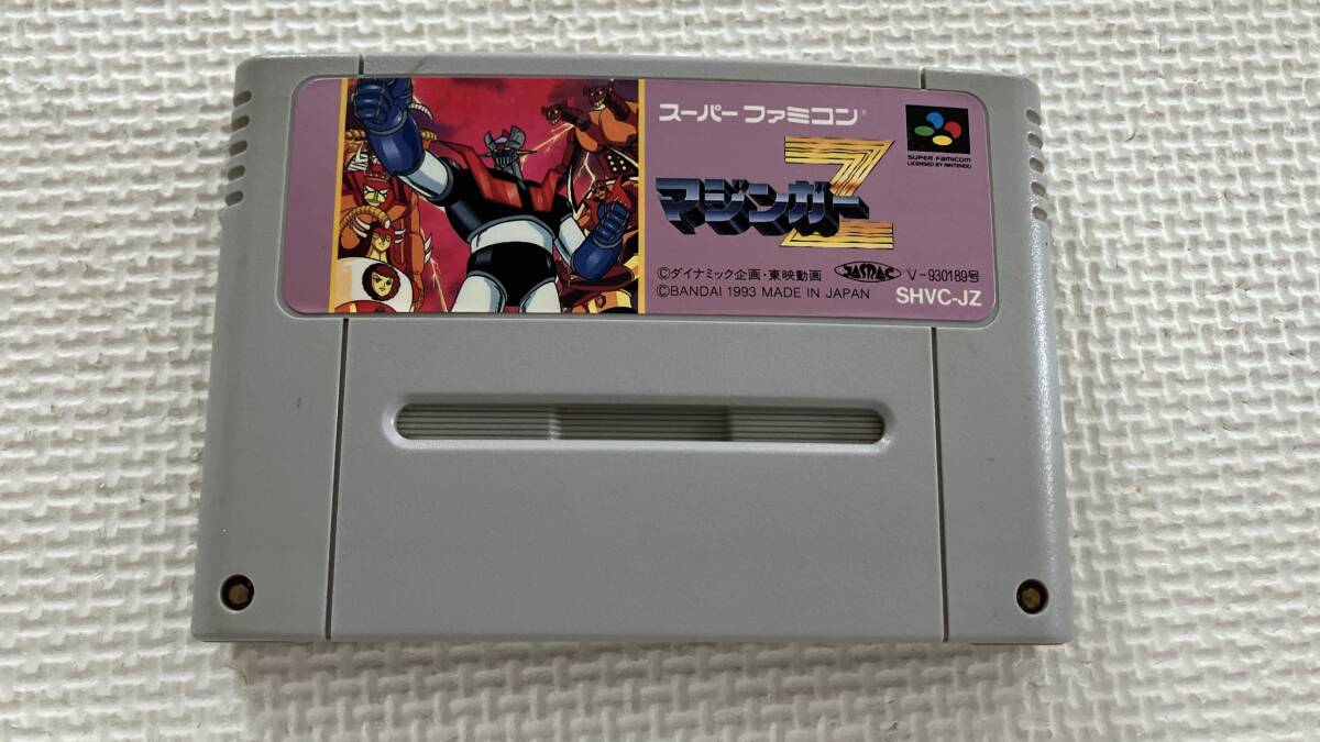 25-SFC-132 スーパーファミコン 動作品 マジンガーZ SFC 25-SFC-132 スーパーファミコン 動作品 マジンガーZ SFC