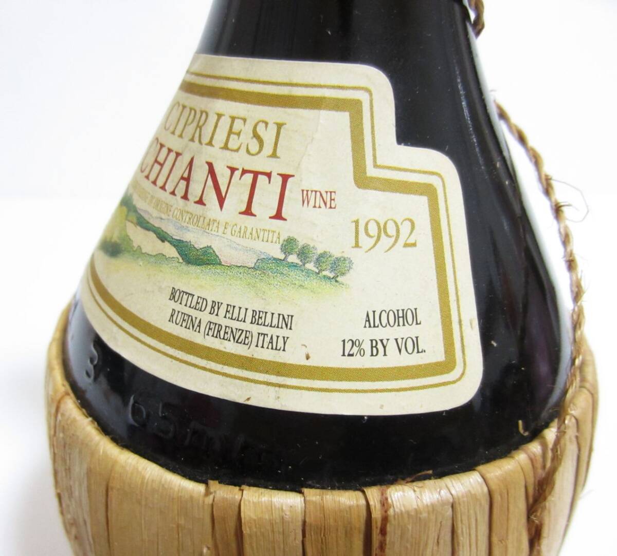 古酒【未開(kāi)封】CHIANTI キャンティ CIPRIESI 1992 赤 ワイン ITALIA イタリア 750ml アルコール14度未満