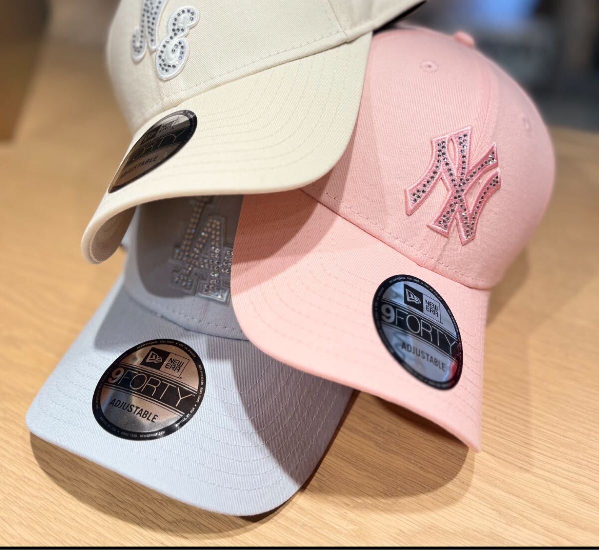 NEW ERA 9FORTY RHINESTONE ニューエラ 帽子 キャップ NY NEW ERA 9FORTY RHINESTONE ニューエラ 帽子 キャップ NY