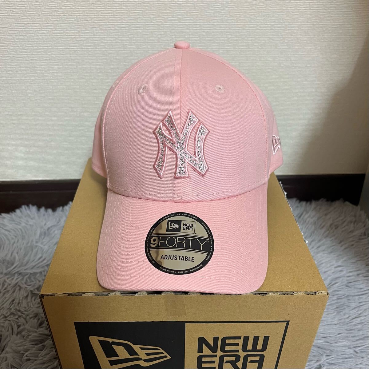 NEW ERA 9FORTY RHINESTONE ニューエラ 帽子 キャップ NY NEW ERA 9FORTY RHINESTONE ニューエラ 帽子 キャップ NY