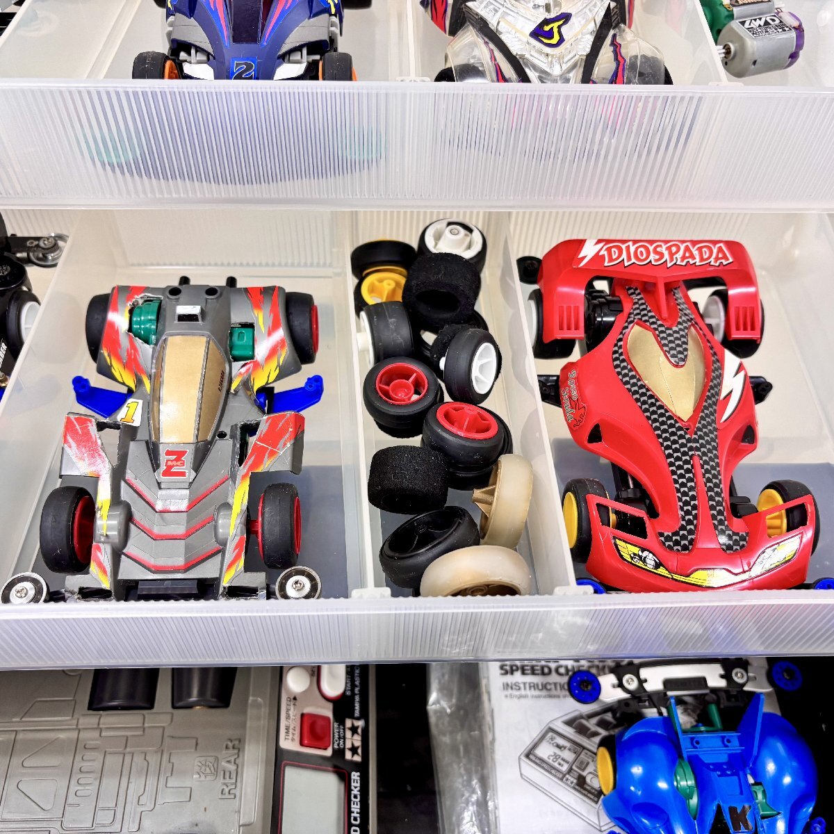 ♪ミニ四駆　車7台　部品類等　まとめ売り　中古　_画像8