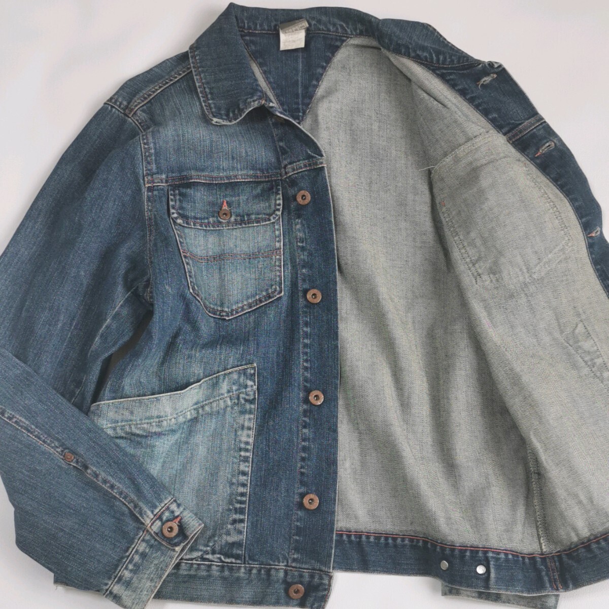 1円〜 美品/希少Lサイズ◎ DIESEL ディーゼル デニムジャケット 1円〜 美品/希少Lサイズ◎ DIESEL ディーゼル デニムジャケット