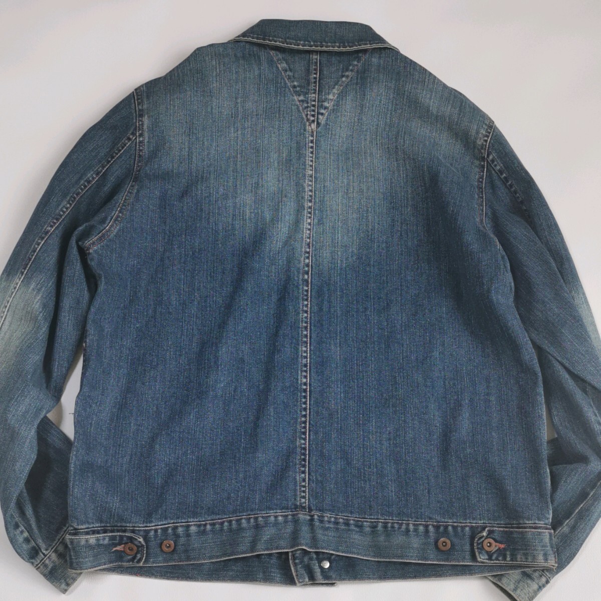 1円〜 美品/希少Lサイズ◎ DIESEL ディーゼル デニムジャケット 1円〜 美品/希少Lサイズ◎ DIESEL ディーゼル デニムジャケット