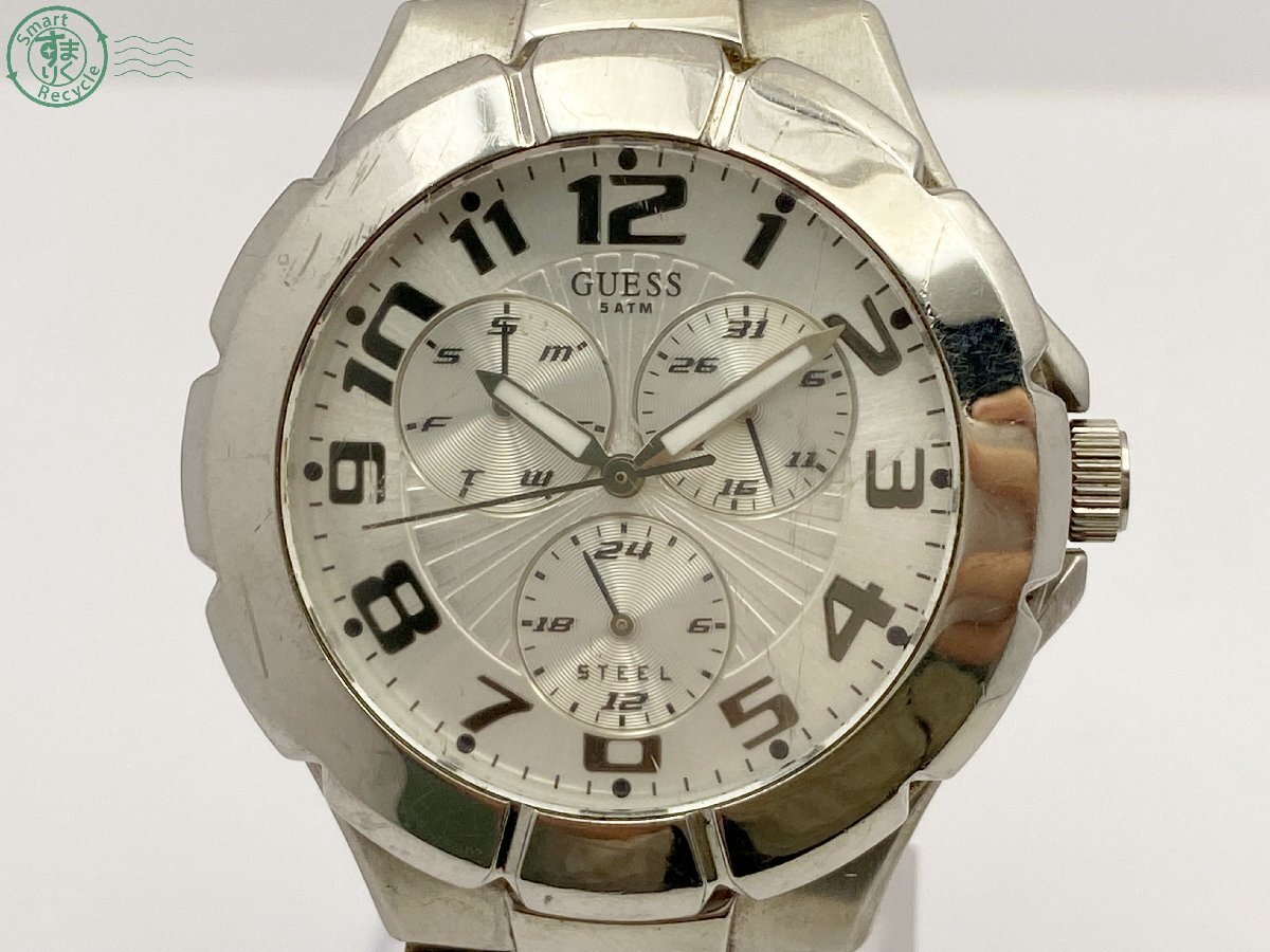 BD0602689 ◇ GUESS ゲス QZ QUARTZ クォーツ シルバーカラー BD0602689 ◇ GUESS ゲス QZ QUARTZ クォーツ シルバーカラー