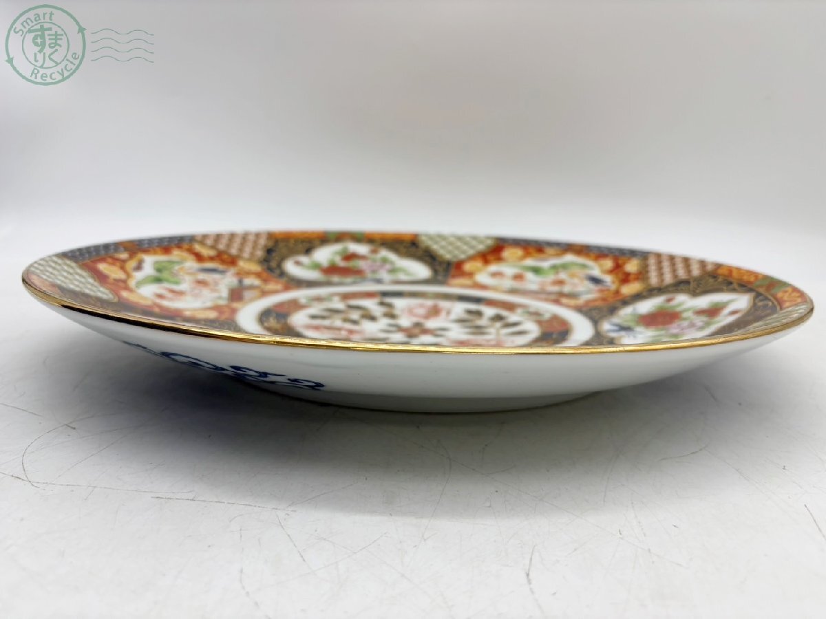 BD0703904 △ 有田焼 華山窯 飾皿 伊万里 12号 飾り皿 大皿 花 BD0703904 △ 有田焼 華山窯 飾皿 伊万里 12号 飾り皿 大皿 花