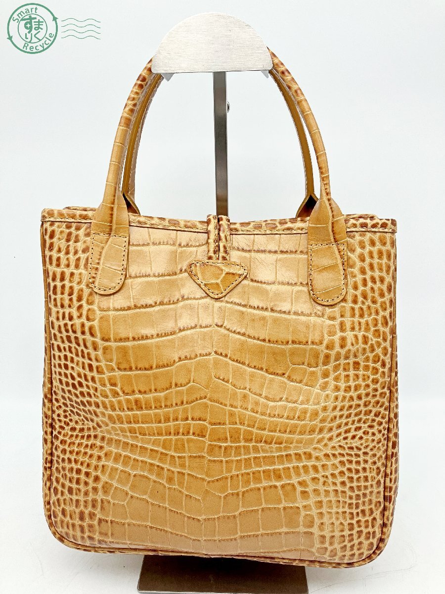 BD0601852 △ LONGCHAMP ロンシャン ロゾ ハンドトートバッグ BD0601852 △ LONGCHAMP ロンシャン ロゾ ハンドトートバッグ