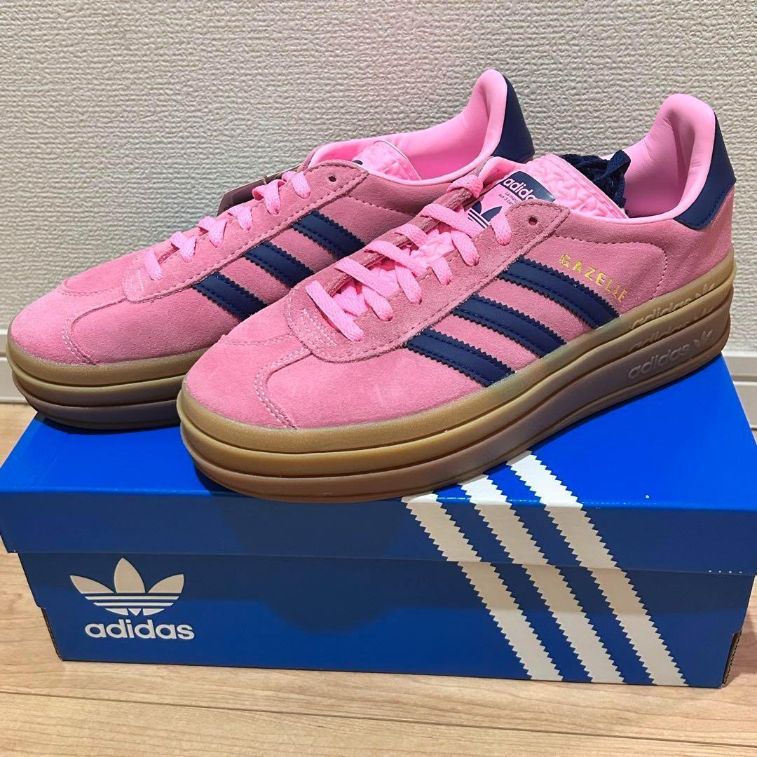 韓国限定】adidas 厚底 Gazelle Bold 24 0㎝ ピンク|Yahoo 韓国限定】adidas 厚底 Gazelle Bold 24 0㎝ ピンク|Yahoo