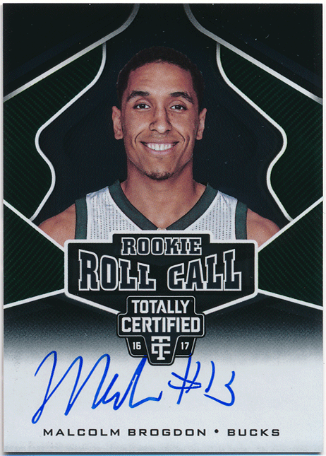 2018-19 PANINI PRIZM MALCOLM BROGDON BASE PRIZM AUTO