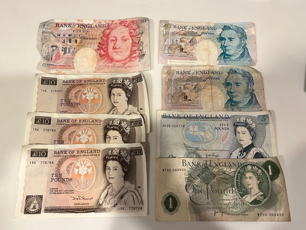 外国紙幣 旧紙幣 イギリス 外国 通貨 96ポンド(世界)|売買され 外国紙幣 旧紙幣 イギリス 外国 通貨 96ポンド(世界)|売買され