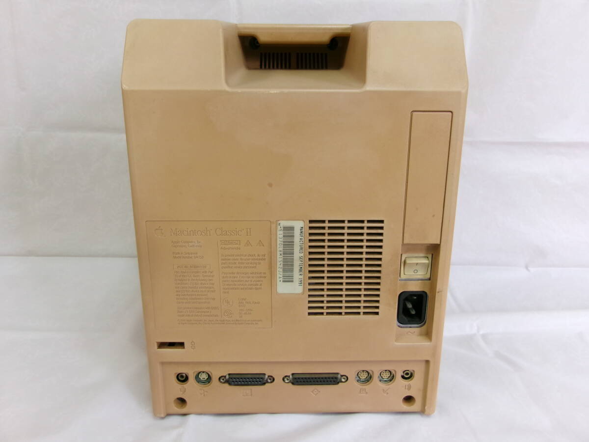 Apple Macintosh Classic Ⅱ M4150 ジャンク (デスクトップ Apple Macintosh Classic Ⅱ M4150 ジャンク (デスクトップ