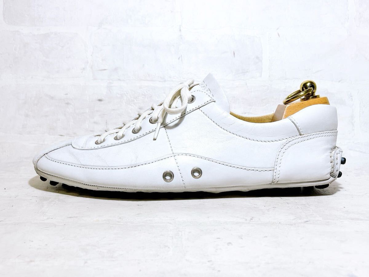 正規品【美品】PRADA プラダ 最高級 ドライビングシューズ 本革 正規品【美品】PRADA プラダ 最高級 ドライビングシューズ 本革
