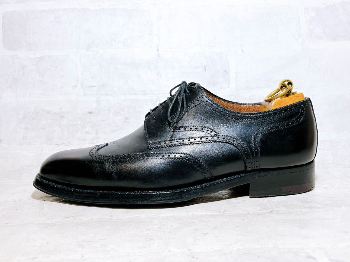 イタリア製【美品】a testoni アテストーニ 高級 ウィングチップ イタリア製【美品】a testoni アテストーニ 高級 ウィングチップ