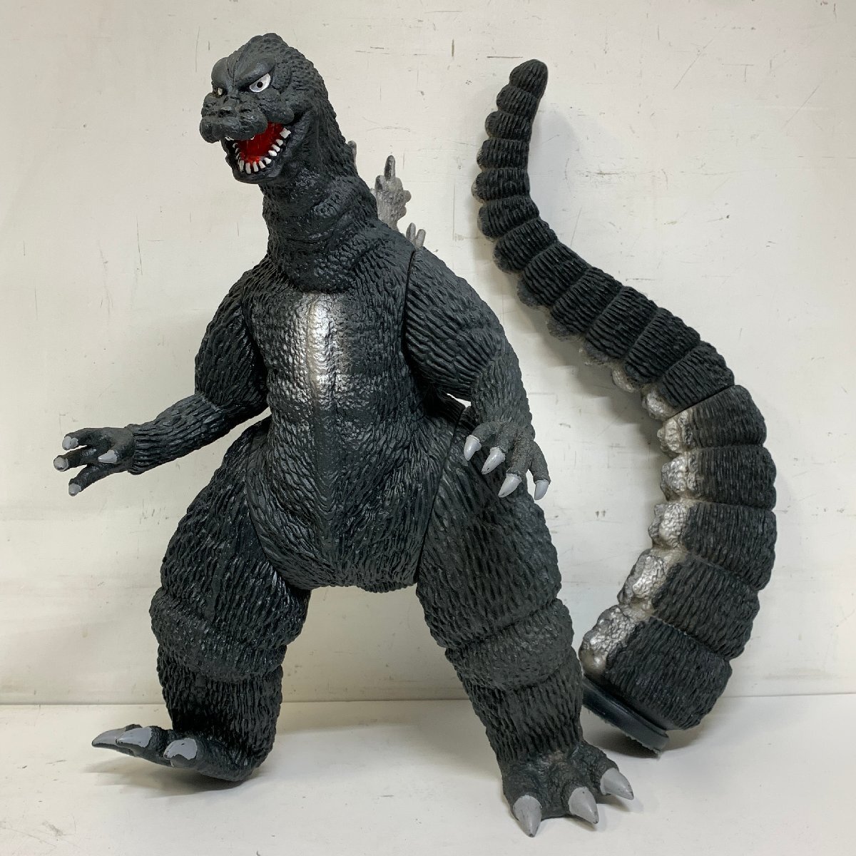 ジャンク】BANDAI ゴジラ ソフビフィギュア 45cm 1988 GODZILLA