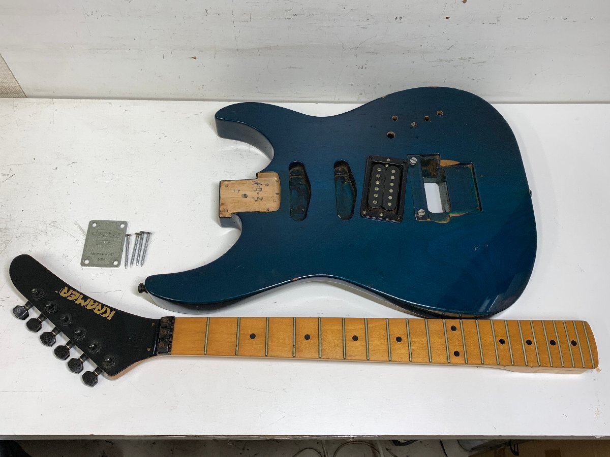 ジャンク】KRAMER Neptune NJ USA エレキギター DiMarzio