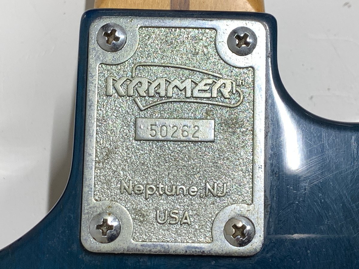 ジャンク】KRAMER Neptune NJ USA エレキギター DiMarzio ジャンク】KRAMER Neptune NJ USA エレキギター DiMarzio