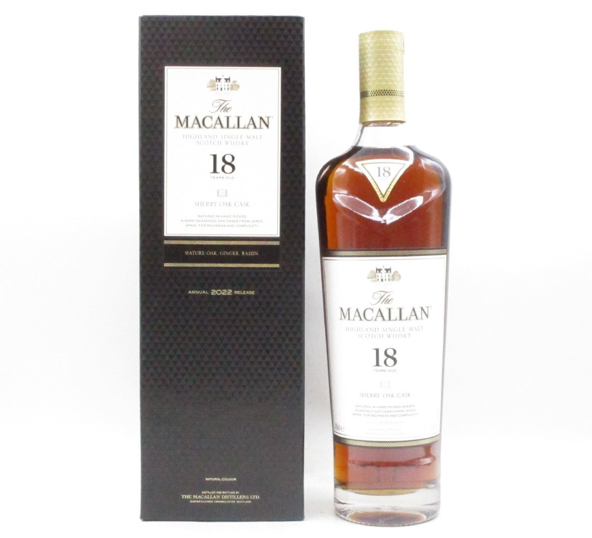 同梱不可 1円~The MACALLAN 18年 マッカラン シェリーオーク 同梱不可 1円~The MACALLAN 18年 マッカラン シェリーオーク
