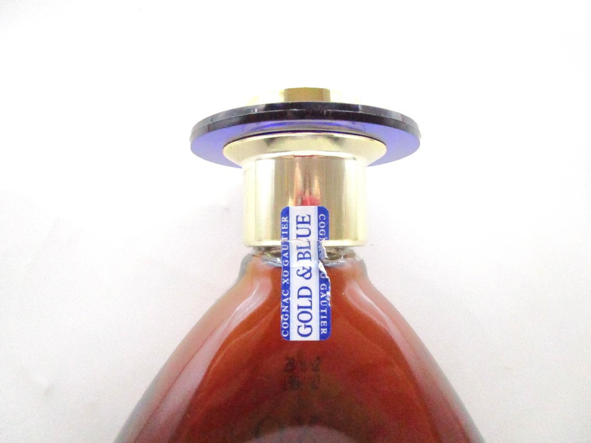 同梱不可 1円～GAUTIER XO GOLD & BLUE ゴーティエ ゴールド