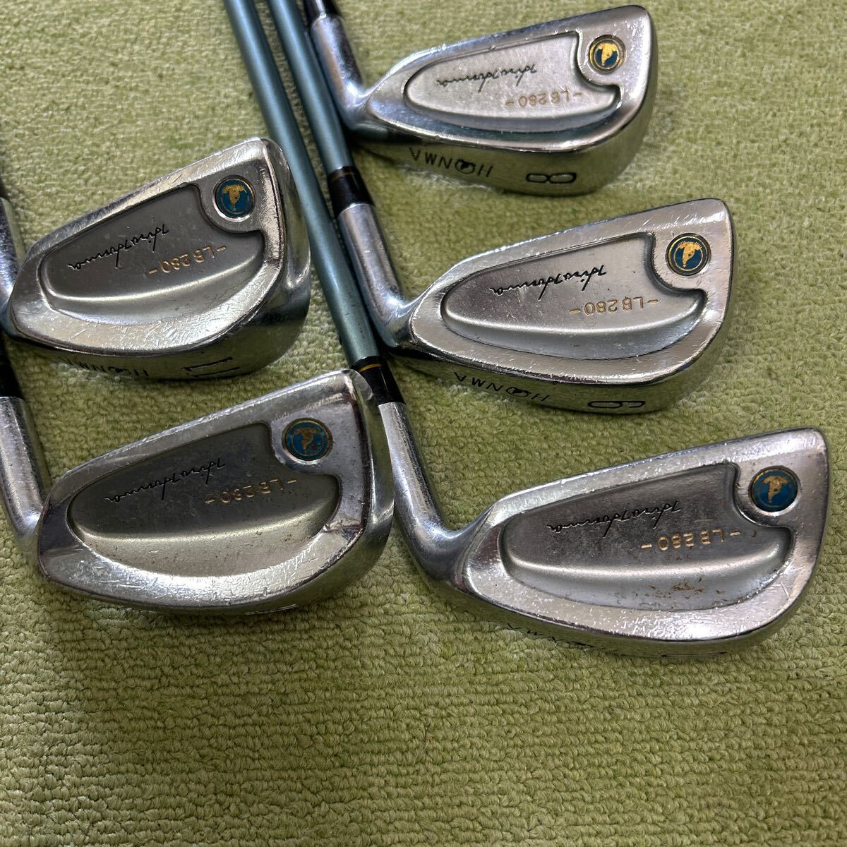 A731 ヒロホンマ LB280 3? SW 10本セット 純正カーボンS-2