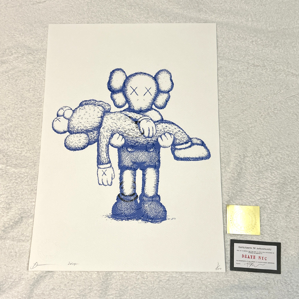 世界限定100枚 DEATH NYC KAWS カウズ COMPANION バンクシー 世界限定100枚 DEATH NYC KAWS カウズ COMPANION バンクシー