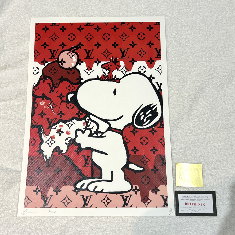 DEATH NYC スヌーピー SNOOPY ルイヴィトン LOUISVUITTON ポップ DEATH NYC スヌーピー SNOOPY ルイヴィトン LOUISVUITTON ポップ