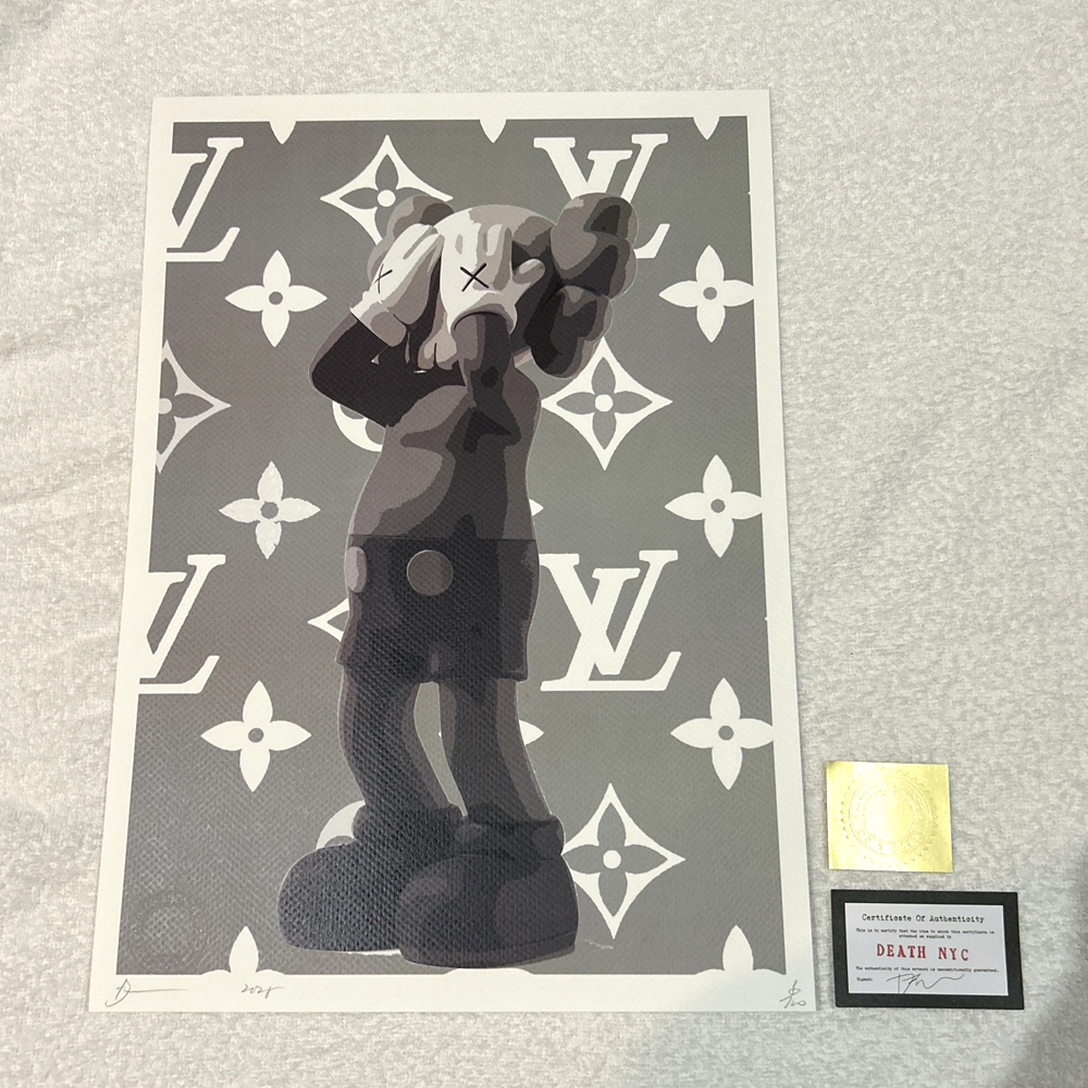 世界限定100枚 DEATH NYC KAWS カウズ COMPANION ルイヴィトン 世界限定100枚 DEATH NYC KAWS カウズ COMPANION ルイヴィトン