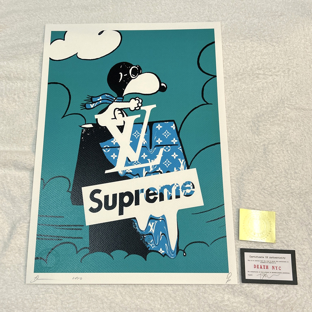 世界限定100枚 DEATH NYC スヌーピー SNOOPY ヴィトン 世界限定100枚 DEATH NYC スヌーピー SNOOPY ヴィトン