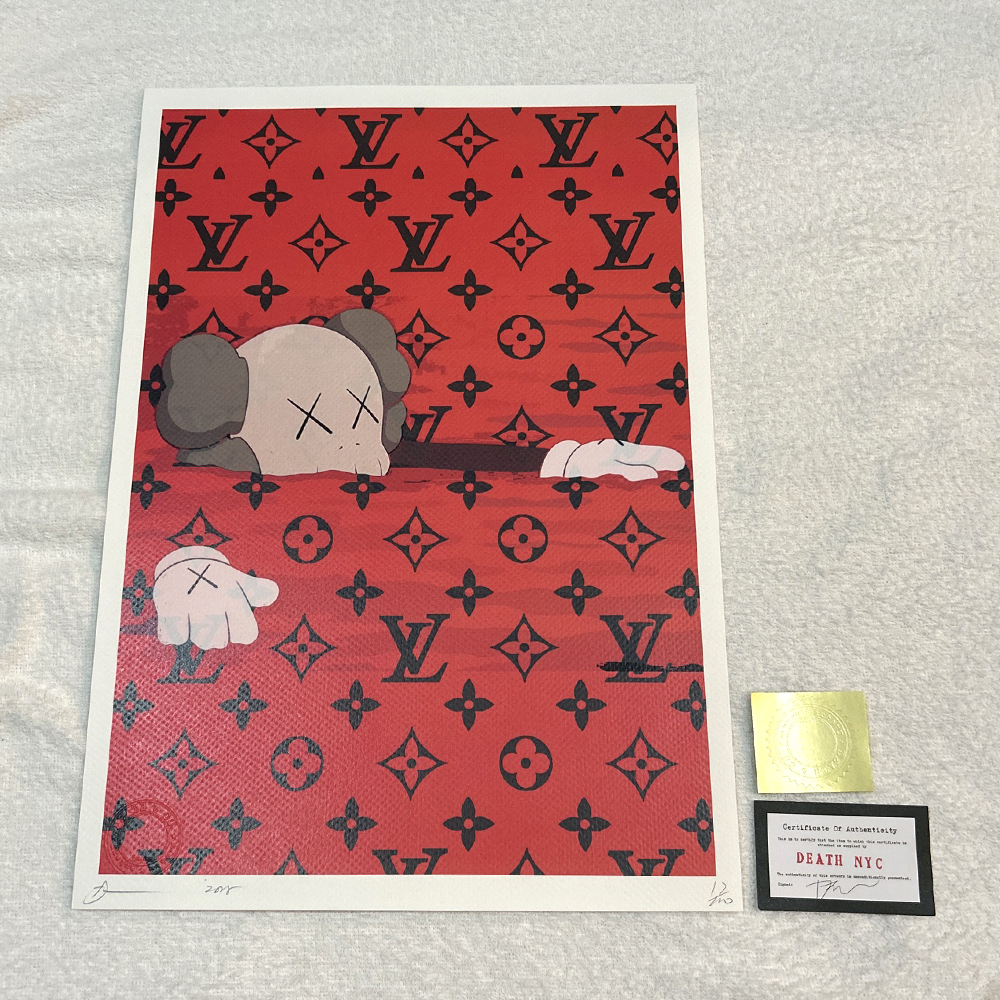 DEATH NYC KAWS カウズ COMPANION ルイヴィトン LOUISVUITTON DEATH NYC KAWS カウズ COMPANION ルイヴィトン LOUISVUITTON