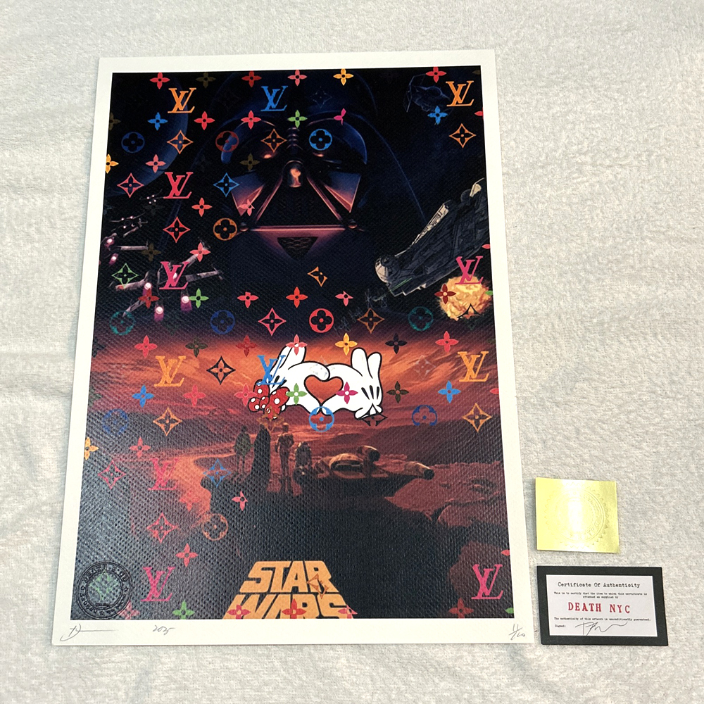 DEATH NYC STARWARS ダースベイダー LOUISVUITTON ヴィトン DEATH NYC STARWARS ダースベイダー LOUISVUITTON ヴィトン