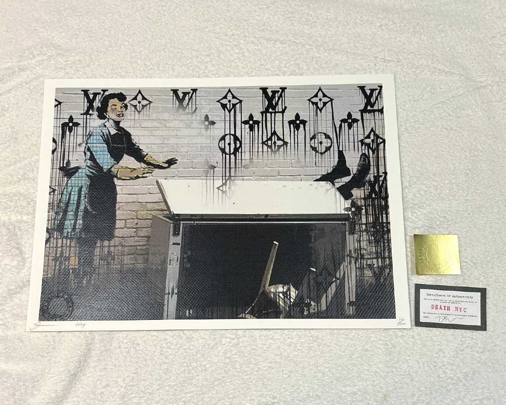 DEATH NYC バンクシー Banksy「ウクライナ」ルイヴィトン DEATH NYC バンクシー Banksy「ウクライナ」ルイヴィトン