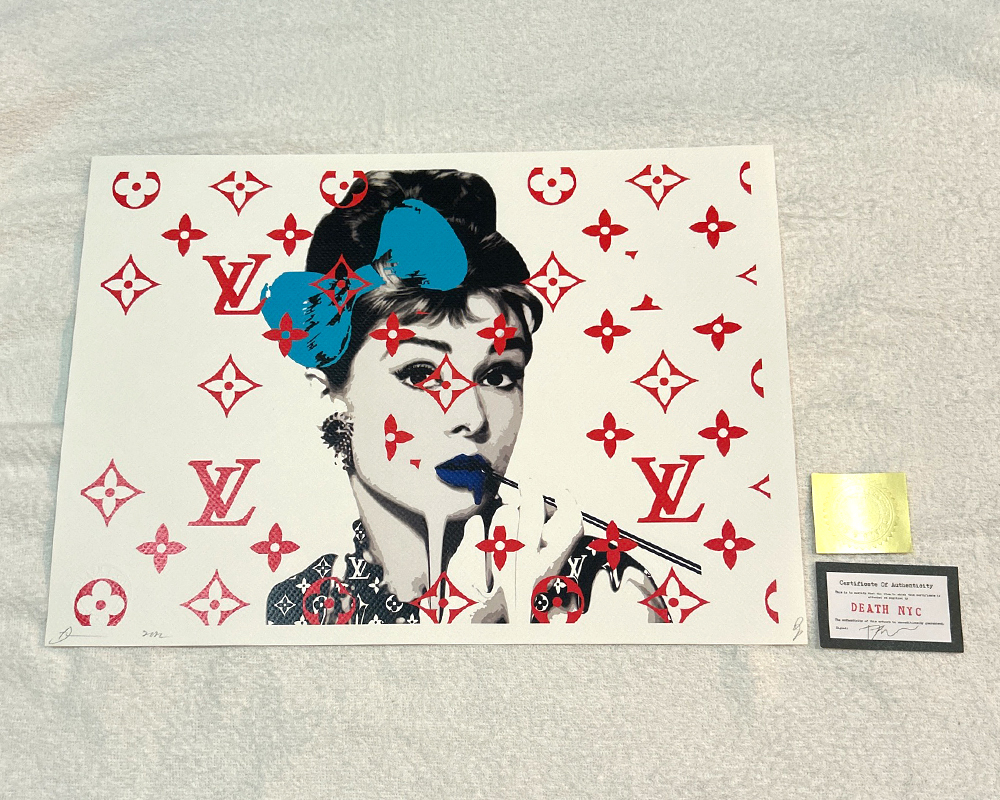 DEATH NYC オードリーヘップバーン LOUISVUITTON ルイヴィトン DEATH NYC オードリーヘップバーン LOUISVUITTON ルイヴィトン