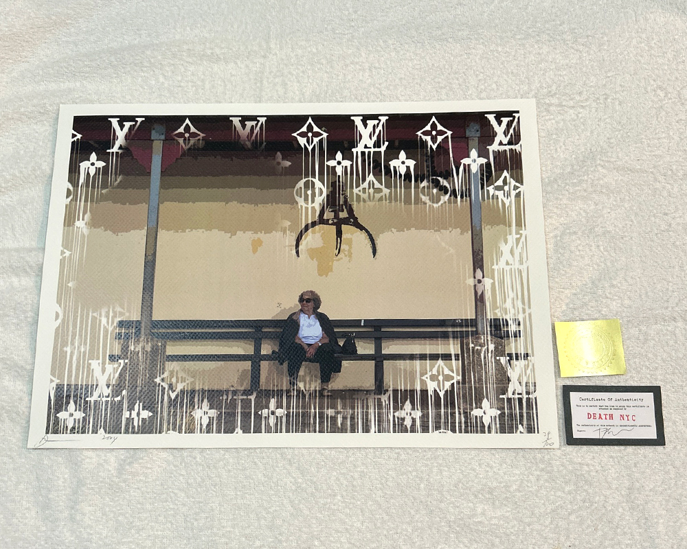 世界限定100枚 DEATH NYC バンクシー Banksy「ウクライナ 世界限定100枚 DEATH NYC バンクシー Banksy「ウクライナ