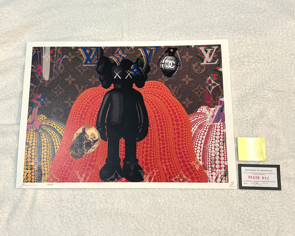 DEATH NYC KAWS カウズ COMPANION ヴィトン LOUISVUITTON 草間 DEATH NYC KAWS カウズ COMPANION ヴィトン LOUISVUITTON 草間