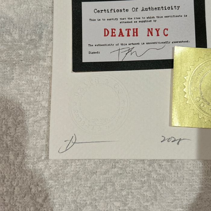 世界限定100枚 DEATH NYC KAWS カウズ COMPANION グッチ GUCCI