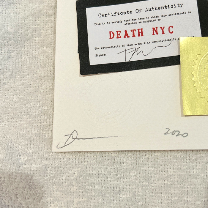 世界限定100枚 DEATH NYC 最後の晩餐 LOUISVUITTON ルイヴィトン
