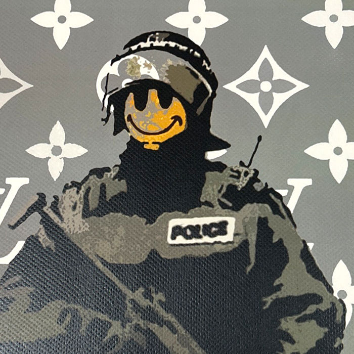 世界限定100枚 DEATH NYC バンクシー Banksy「Smiley Copper