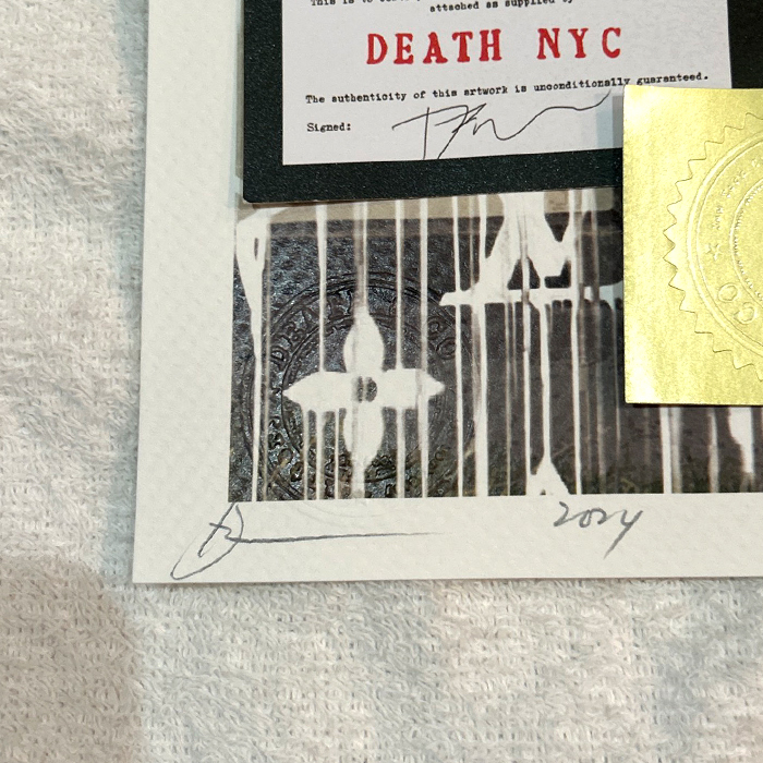 世界限定100枚 DEATH NYC バンクシー Banksy「ウクライナ 世界限定100枚 DEATH NYC バンクシー Banksy「ウクライナ