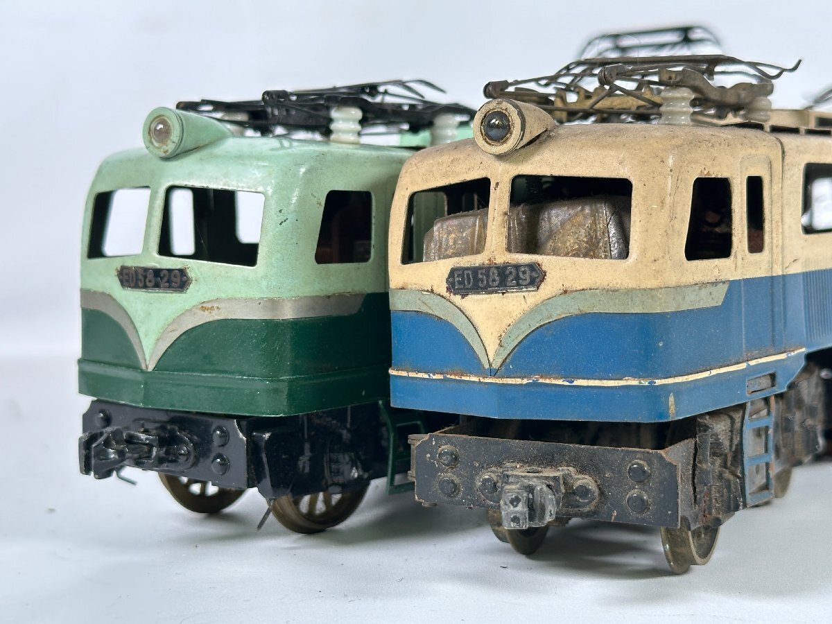 3-227*Oゲージ 電気機関車 ED58 ジャンク品 まとめ売り 箱無し 3-227*Oゲージ 電気機関車 ED58 ジャンク品 まとめ売り 箱無し