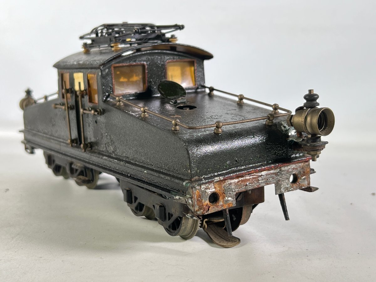 3-98*Oゲージ 電気機関車 箱無し ジャンク品 鉄道模型(ajs)(O 3-98*Oゲージ 電気機関車 箱無し ジャンク品 鉄道模型(ajs)(O