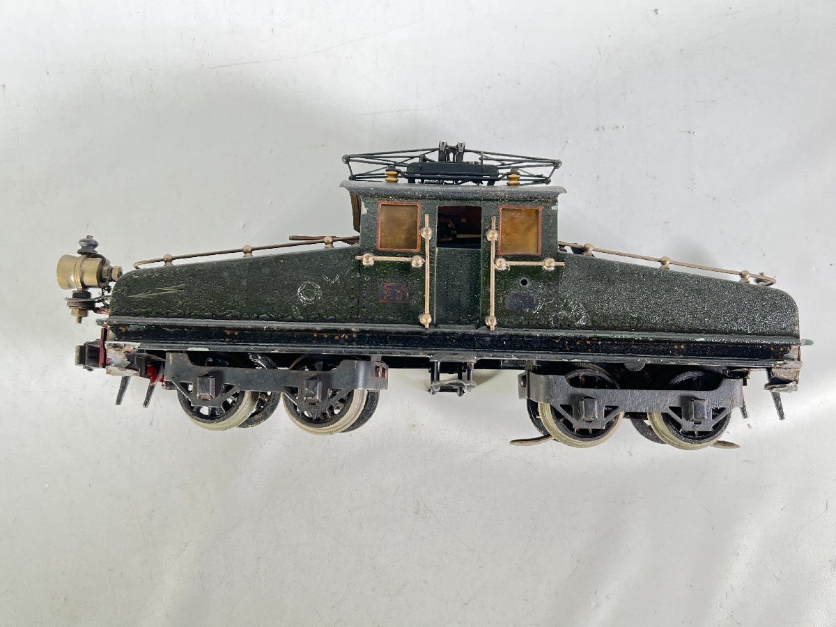 3-98*Oゲージ 電気機関車 箱無し ジャンク品 鉄道模型(ajs)(O 3-98*Oゲージ 電気機関車 箱無し ジャンク品 鉄道模型(ajs)(O