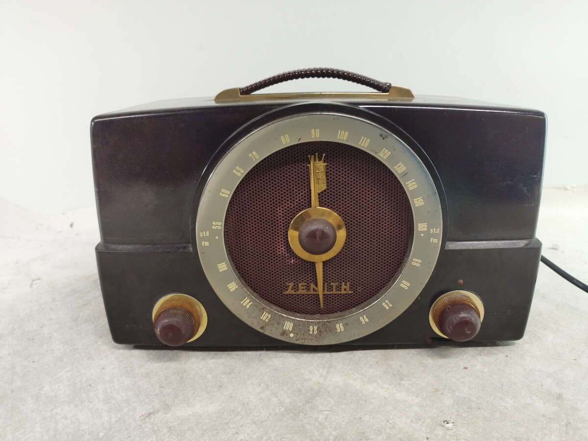 a4-088 □ZENITH RADIO ゼニス 真空管ラジオ 現状品 a4-088 □ZENITH RADIO ゼニス 真空管ラジオ 現状品