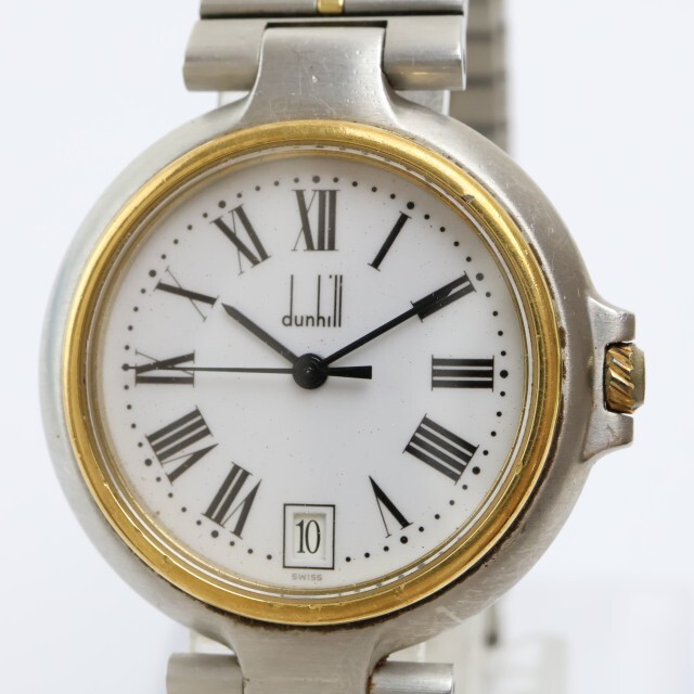 2504-649 QZ ダンヒル クオーツ 腕時計 dunhill 日付 コンビ 2504-649 QZ ダンヒル クオーツ 腕時計 dunhill 日付 コンビ